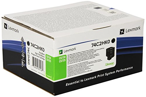 Lexmark 74C2HK0 Original Toner 1er Pack von Lexmark