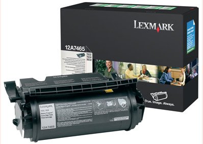 Lexmark 12A7465 Toner schwarz T 632 von Lexmark