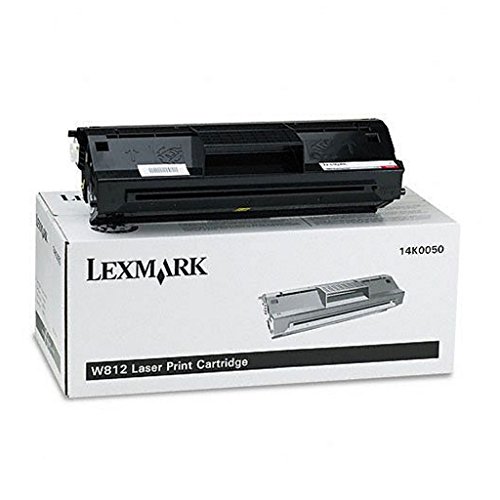 Lexmark 14K0050 W812 Tonerkartusche, 12.000 Seiten, schwarz von Lexmark