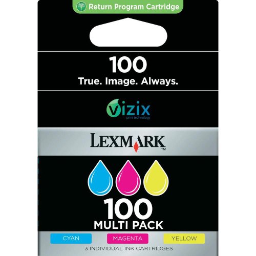 Lexmark 14N0849 100 Tintenpatronen dreifarbig 3er-Pack Lexmark 14N0849 100 Tintenpatronen dreifarbig 3er-Pack von Lexmark
