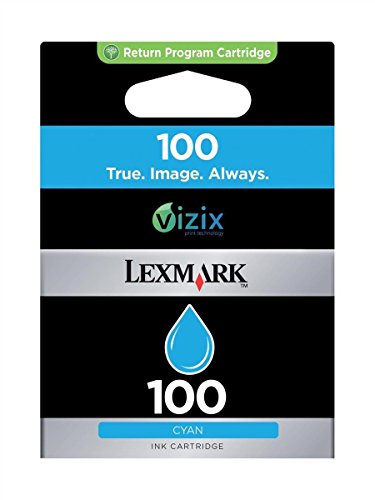 Lexmark 14N0900E 100 Tintenpatronen Standardkapazität 200 Seiten Rückgabe, cyan von Lexmark
