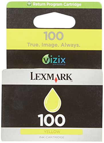 Lexmark 14N0902E 100 Tintenpatronen Standardkapazität 200 Seiten Rückgabe, gelb von Lexmark