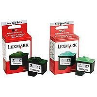 Lexmark 17 + 27 Kombipack Tintenpatrone von Lexmark