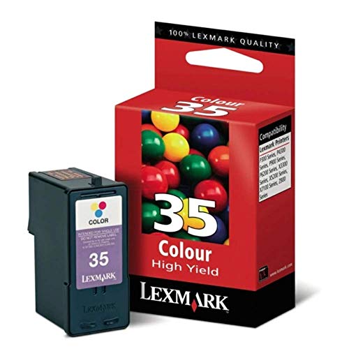 Lexmark 18C0035E 35XL Tintenpatrone dreifarbig hohe Kapazität 21ml 450 Seiten von Lexmark