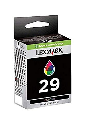 Lexmark 18C1429E 29 Tintenpatrone dreifarbig Standardkapazität 150 Seiten Rückgabe von Lexmark