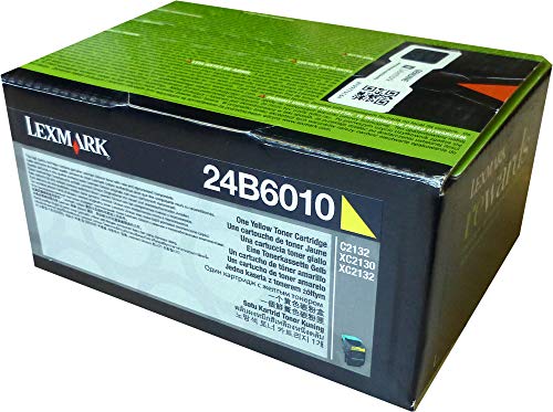 Lexmark 24B6010 Tonerkassette XC2132, 3000 Seiten, gelb von Lexmark