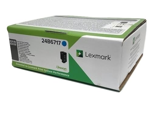 Lexmark 24B6717 Toner, Cyan, One size von Lexmark