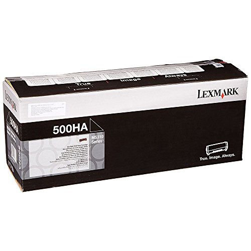 Lexmark 50 F0HA0 Toner Tonerkassette für Laserdrucker (5000 Seiten, Laser, MS310d, MS310dn, 900 g, 450 x 136 x 182 mm, Box) von Lexmark