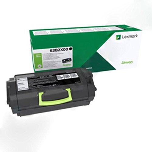 Lexmark 63B2X00 Rückgabe-Tonerkassette Schwarz mit extrahoher Kapazität Lexmark 63B2X00 Rückgabe-Tonerkassette Schwarz mit extrahoher Kapazität von Lexmark