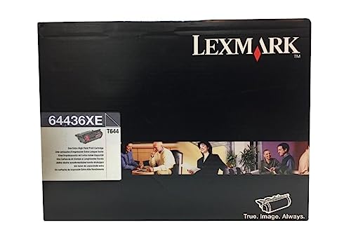 Lexmark 64436XE T644 Tonerkartusche schwarz hohe Kapazität 32.000 Seiten von Lexmark