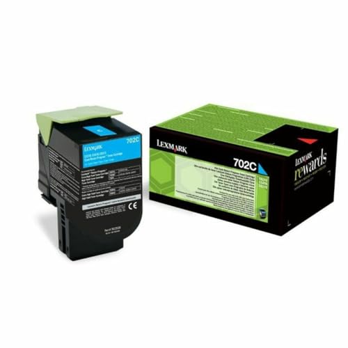 Lexmark 70C20C0 Return Program Toner Cartridge, cyan von Lexmark