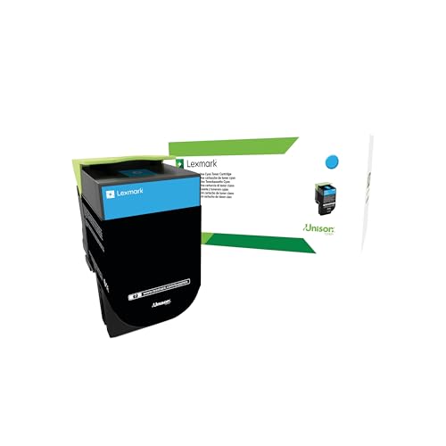 Lexmark 70C20C0 Return Program Toner Cartridge, cyan Einheitsgröße von Lexmark