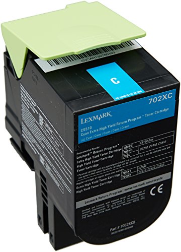 Lexmark 70C2XC0 High Capacity Return Program Toner Cartridge, cyan von Lexmark