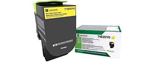 Lexmark 71B20Y0 Rückgabe-Tonerkassette Gelb von Lexmark