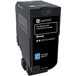 Lexmark 74C2SCE Original Tonerkartusche Cyan von Lexmark