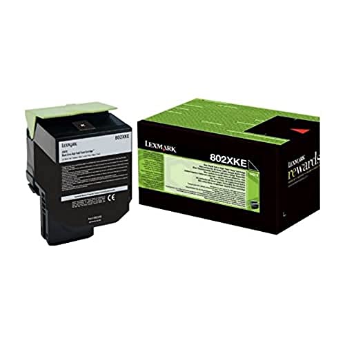 Lexmark 802Xke Toner Schwarz Standardkapazitã¤T 8.000 Seiten 1er-Pack Corporate, 1914946 von Lexmark