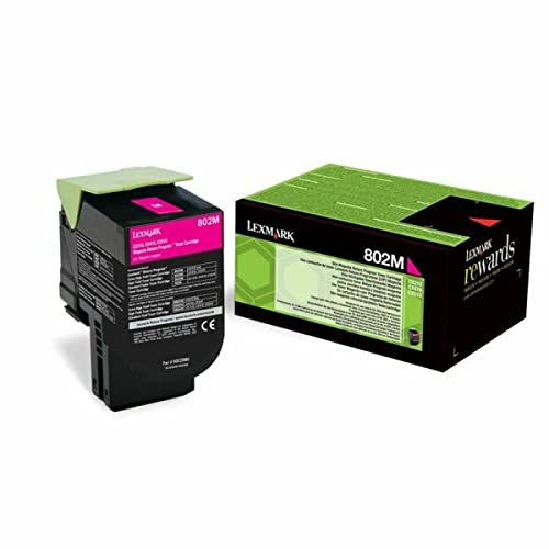 Lexmark 80C20M0 Return Program Toner Cartridge, magenta von Lexmark