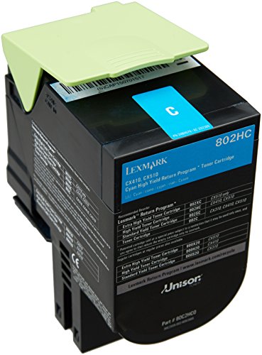 Lexmark High Yield Toner, cyan C2HC0 von Lexmark