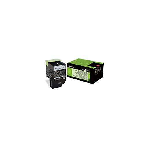 Lexmark 80C2HK0 Original Toner 1er Pack, Schwarz von Lexmark