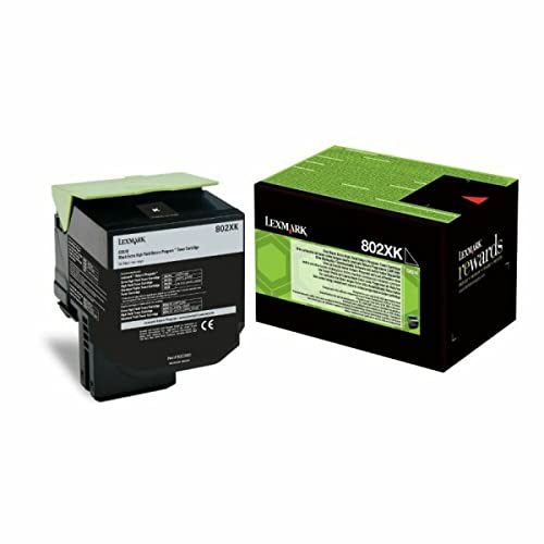 Lexmark 1894557 Toner, Schwarz, 802XK von Lexmark