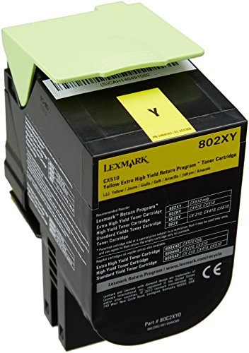 Lexmark 80C2XY0 Extra High Capacity Toner Cartridge, gelb von Lexmark