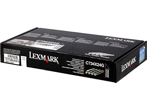 Lexmark C 748 DE (C734X24G) - original - Bildtrommel (schwarz, cyan, magenta, gelb) - 20.000 Seiten von Lexmark