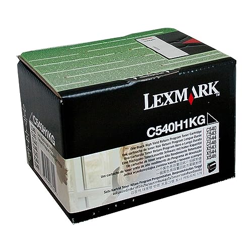 Lexmark C540H1KG C540, C543, C544, X543, X544 Tonerkartusche schwarz 2.500 Seiten von Lexmark