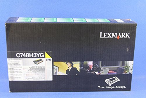 Lexmark C748 Hohe Kapazität Tonerkartusche, Gelb von Lexmark