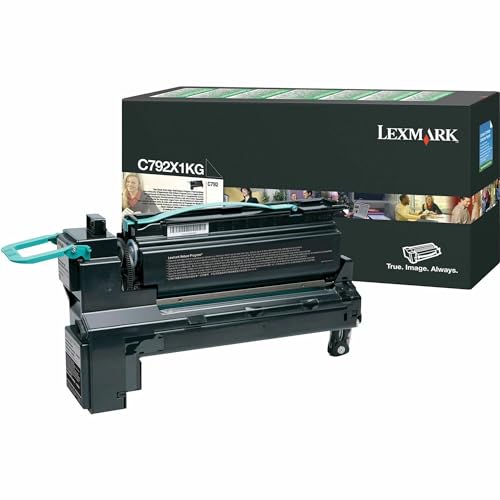 Lexmark C792X1KG C792 Tonerkartusche Standardkapazität 20.000 Seiten 1er-Pack return program, schwarz, XXL Lexmark C792X1KG C792 Tonerkartusche Standardkapazität 20.000 Seiten 1er-Pack return program, schwarz, XXL von Lexmark