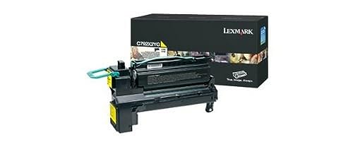 Lexmark C792X2YG C792 Tonerkartusche Standardkapazität 20.000 Seiten 1er-Pack, gelb von Lexmark