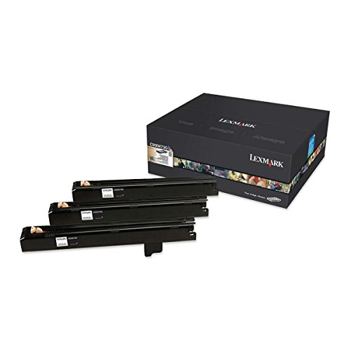 Lexmark C930X73G C935 X940 X945 Fotoleiter, Multipack, für 3 x 53000 Druckkapazitäten, Cyan/Magenta/Gelb/Schwarz, 3 Stück Lexmark C930X73G C935 X940 X945 Fotoleiter, Multipack, für 3 x 53000 Druckkapazitäten, Cyan/Magenta/Gelb/Schwarz, 3 Stück von Lexmark