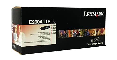 Lexmark E260 A11E – Laser Toner & Cartridges (Laser, E260, E360, E460, Black, Black, Cartridge) von Lexmark