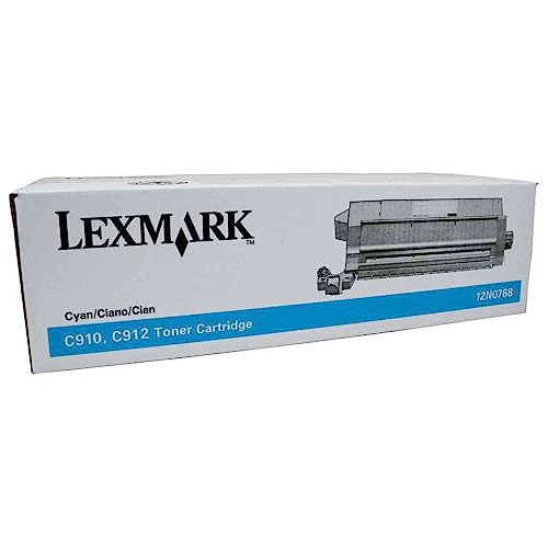 Lexmark Optra C 910 N (12N0768) original Toner-Kartusche - Blau / Cyan von Lexmark