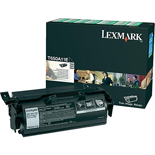 Lexmark T650 A11E Cartridge 7000 Pages Black Laser Toner & Cartridge – Laser Toner & Cartridges (Black, T650, T652, T654, 1 PC (S), Cartridge, 7000 Pages, Laser) von Lexmark