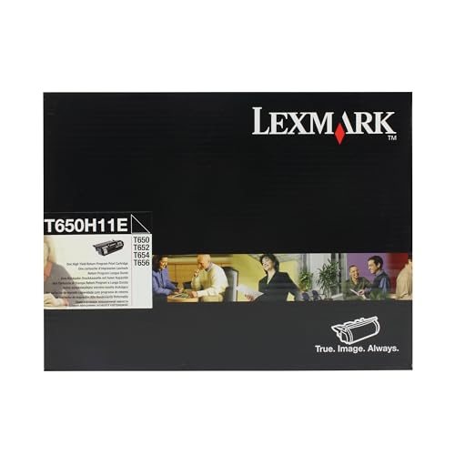 Lexmark T650H11E T65X Tonerkartusche 25.000 Seiten Rückgabe, schwarz, XXL Lexmark T650H11E T65X Tonerkartusche 25.000 Seiten Rückgabe, schwarz, XXL von Lexmark