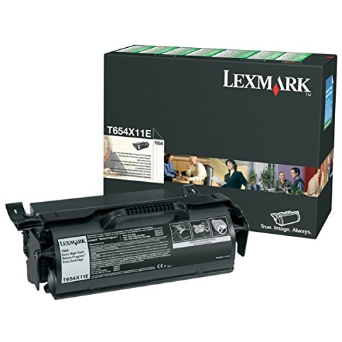 Lexmark T654X11E Toner schwarz für Optra T 654 DN/DTN/N/T 654 DN/DTN/N/656 DNE von Lexmark