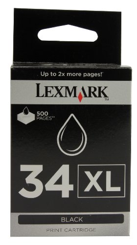 Lexmark Tintenpatrone 18C0034 Nr.34XL, schwarz von Lexmark