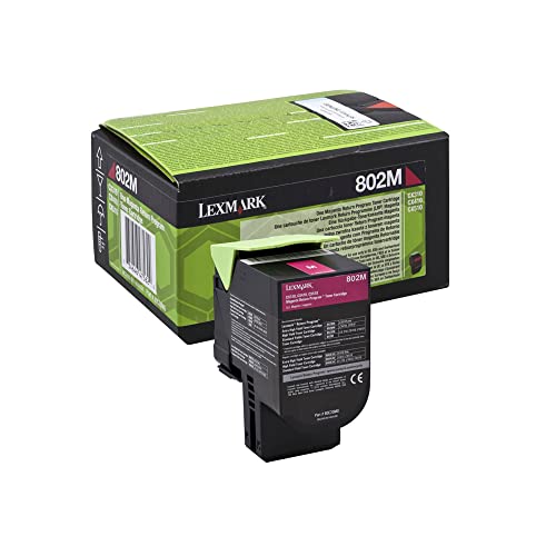 Lexmark Toner 802M CX310 CX410 CX510 80C20M0 Original Magenta 1000 Seiten von Lexmark