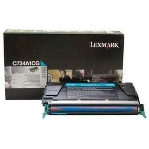 Lexmark Tonerkartusche für F C73X X73X Kapazität 6000 Seiten, cyan von Lexmark