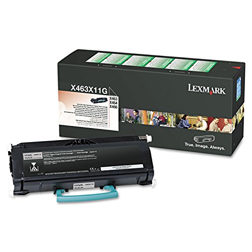 Lexmark X463X11G X463, X464, X466 Tonerkartusche 15.000 Seiten Rückgabe, schwarz von Lexmark