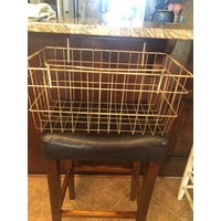 Vintage Draht-/Metallkorb Mit Griffen von LexmayTreasures
