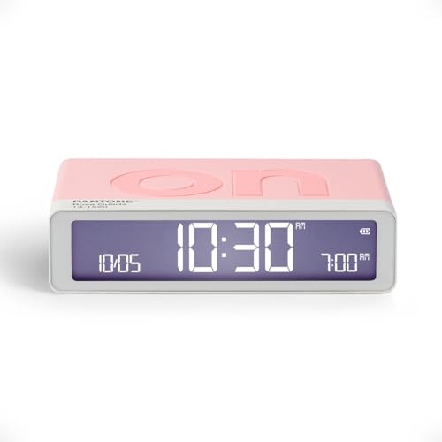 Lexon Flip Classic Morgenwecker, beleuchtet, wendbar mit Seiten on Off und Snooze-Funktion, mit LCD-Display und Touchscreen, wiederaufladbar über USB-C – Rosa Quarz Lexon Flip Classic Morgenwecker, beleuchtet, wendbar mit Seiten on Off und Snooze-Funktion, mit LCD-Display und Touchscreen, wiederaufladbar über USB-C – Rosa Quarz von Lexon