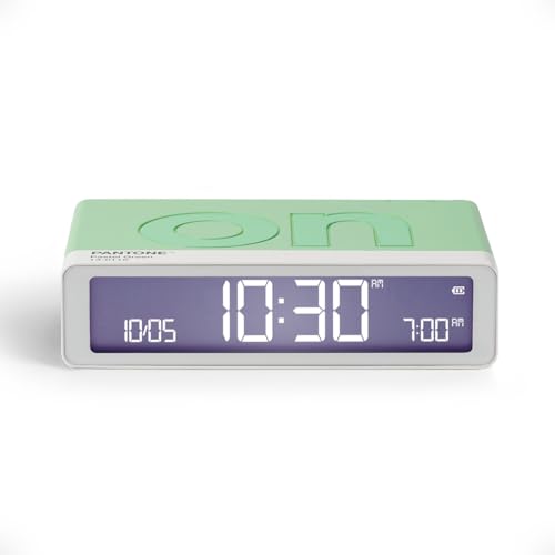 Lexon Flip Classic Wecker Morgen beleuchtet, wendbar mit Seiten On Off und Snooze-Funktion, mit LCD-Display und Touch-Licht, wiederaufladbar über USB-C – Mint glänzend Lexon Flip Classic Wecker Morgen beleuchtet, wendbar mit Seiten On Off und Snooze-Funktion, mit LCD-Display und Touch-Licht, wiederaufladbar über USB-C – Mint glänzend von Lexon