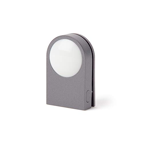 Lexon Lucie Mini-LED-Clip-Lampe (Gun Metal) von Lexon