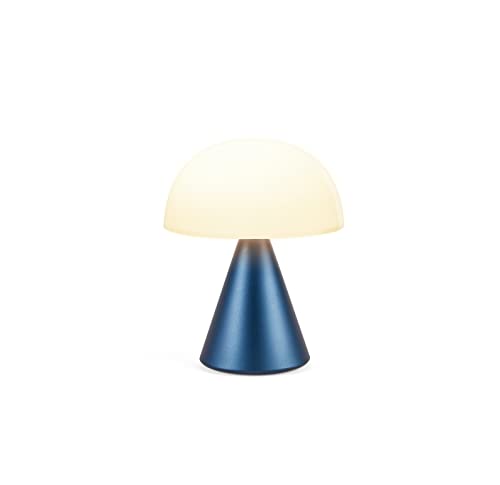Lexon MINA L Wiederaufladbare kabellose LED-Tischleuchte, 9 Lichtfarben mit Dimmer, Touch und wiederaufladbar, bis zu 24 Stunden Akkulaufzeit - Dunkelblau Lexon MINA L Wiederaufladbare kabellose LED-Tischleuchte, 9 Lichtfarben mit Dimmer, Touch und wiederaufladbar, bis zu 24 Stunden Akkulaufzeit - Dunkelblau von Lexon