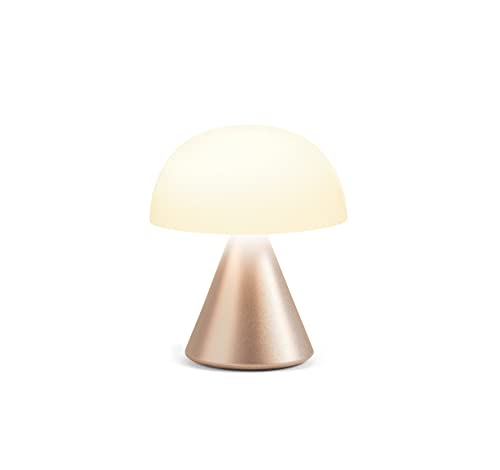 Lexon MINA Mini wiederaufladbare kabellose LED-Tischlampe, für Nachttisch oder Schreibtisch, mit Dimmer, bis zu 12 Stunden Akkulaufzeit - Weiches Lexon MINA Mini wiederaufladbare kabellose LED-Tischlampe, für Nachttisch oder Schreibtisch, mit Dimmer, bis zu 12 Stunden Akkulaufzeit - Weiches von Lexon