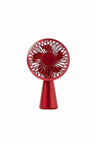 Lexon Wino Tragbarer Mini-Ventilator kabellos (Rot) von Lexon