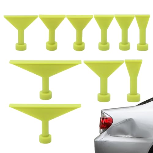 Dent Puller Tabs Für Autos - 10 Stück Lackschonende Entfernungspads Zum Herausziehen Von Dellen - Autoreparatur Werkzeug Für Türen Motorhauben Und Haushaltsgeräte Bei Hagelschaden von Lexsyn