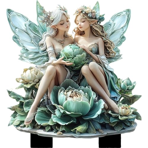 Garten Stäbe - 2D Schild Für Garten | Wasserdicht Weihnachten Outdoor Für Zaun Halloween Blumentopf Terrasse Weg Gartengestaltung von Lexsyn