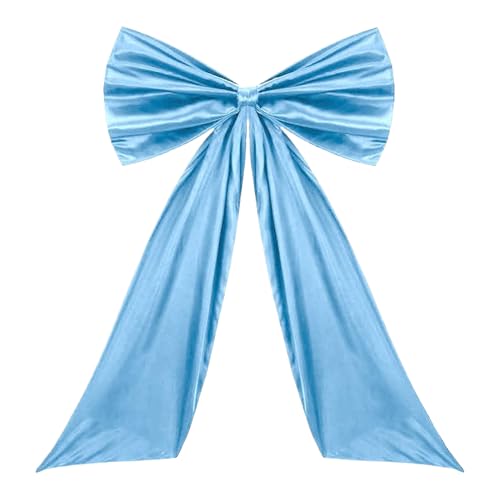 Lexsyn Large Gift Bow - Bow Decoration (65x105 cm) for Wreath, Door & Christmas für Wand Tür Outdoor Wohnzimmer Schlafzimmer Herbst Geburtstag Verlobun von Lexsyn